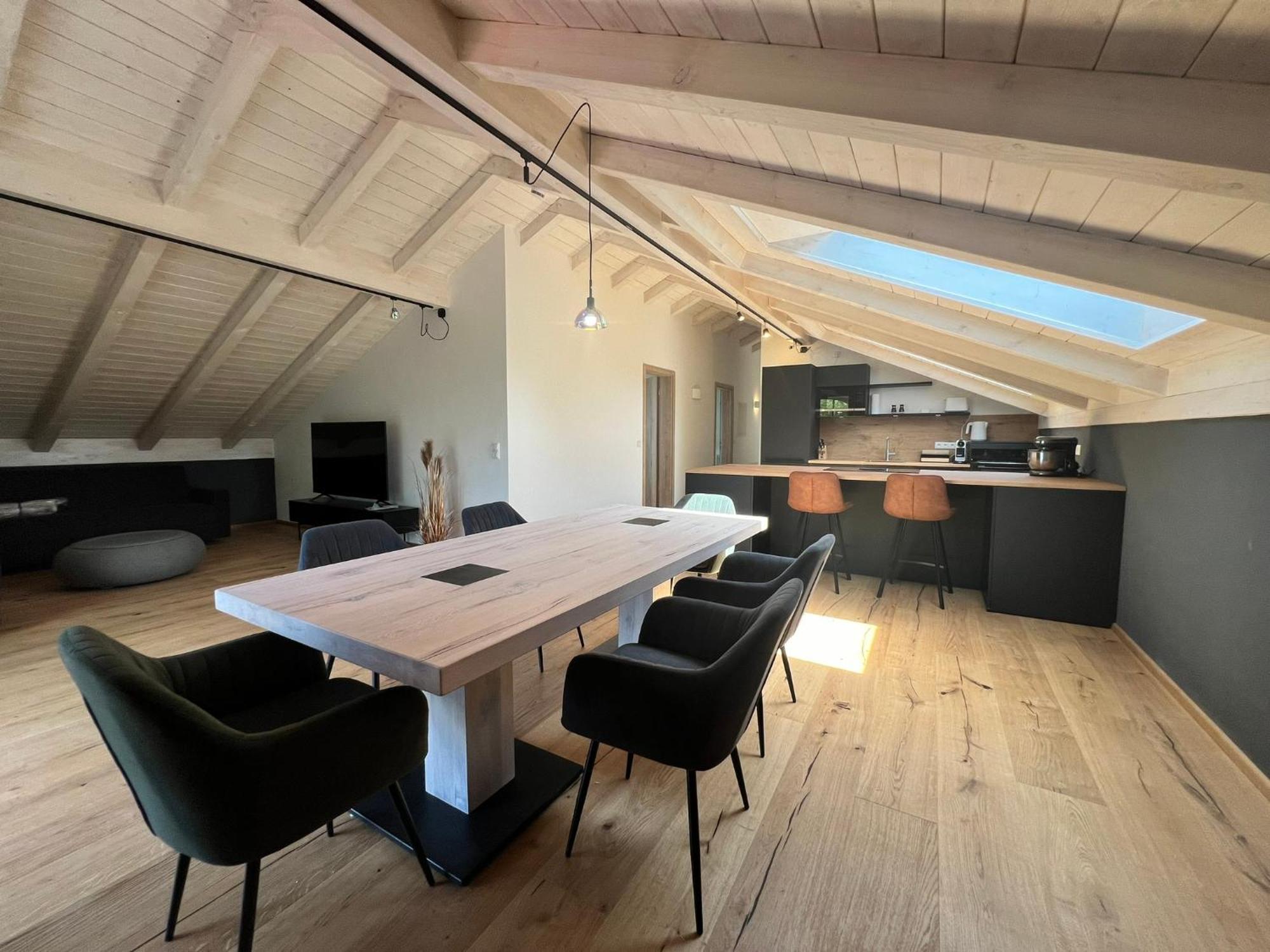 Stay Nice Apartments Dorfen Naehe Muenchen Jacuzzi Grillkota 75 Zoll Tv Esterno foto