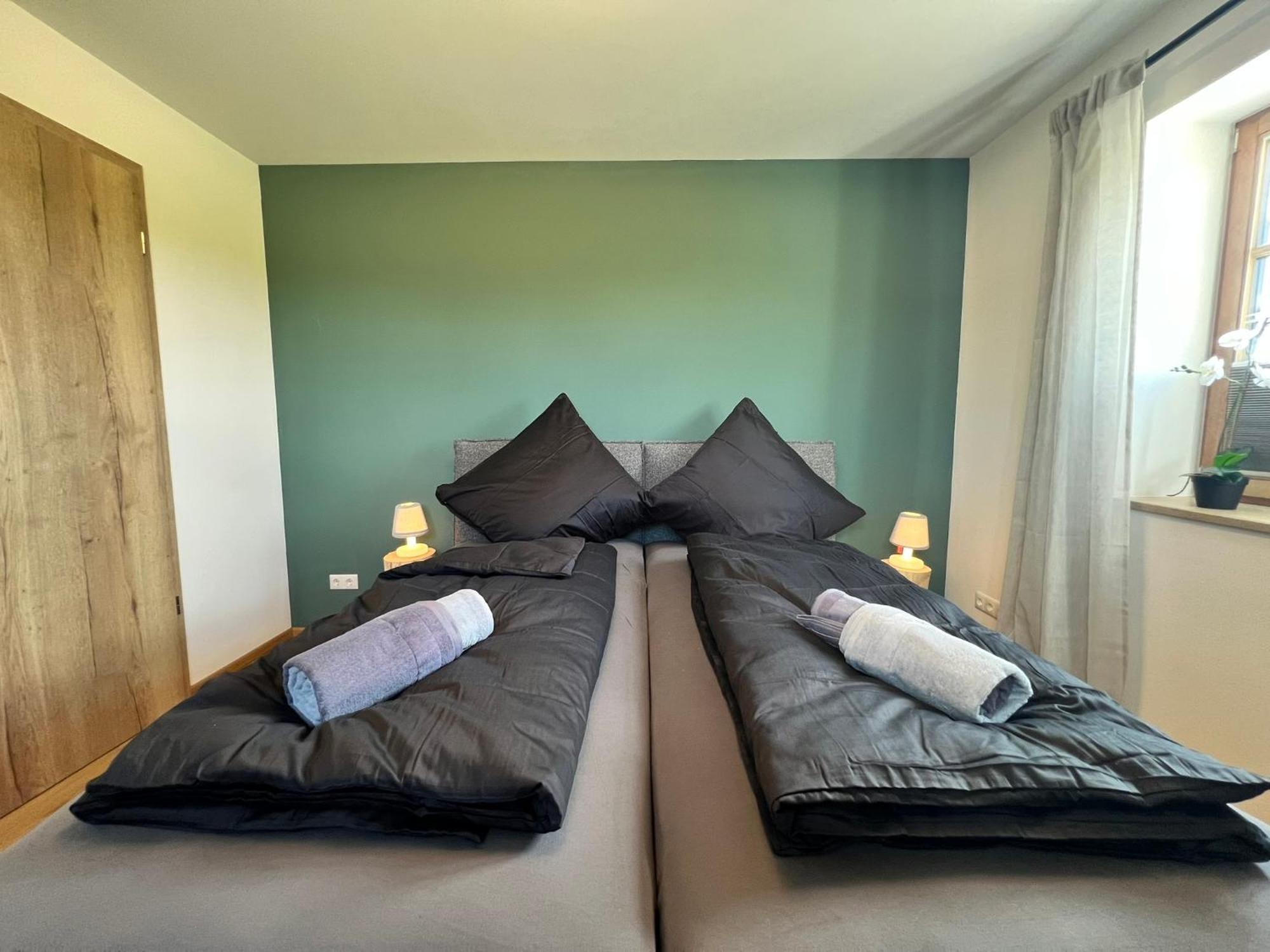Stay Nice Apartments Dorfen Naehe Muenchen Jacuzzi Grillkota 75 Zoll Tv Esterno foto